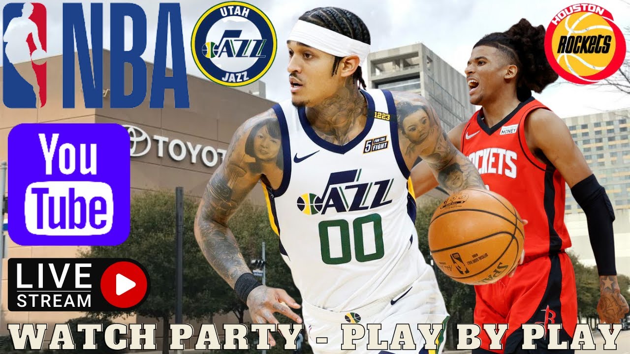 Spectacular Here's!* Way To Watch Utah Jazz Vs Houston Rockets Live Streams Nba Basketball On Tv Channel Moment Illustration Spectacular Here's!* Way To Watch Utah Jazz Vs Houston Rockets Live Streams Nba Basketball On Tv Channel Moment Illustration