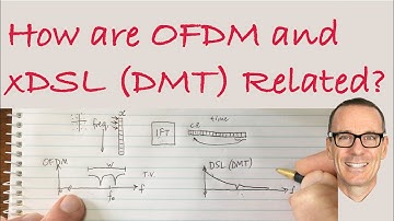 How are OFDM and xDSL (DMT) Related?