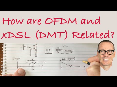 How are OFDM and xDSL (DMT) Related?