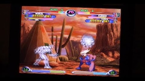 MvC2 NEC19: Iceman Unique Iceball Continuation Combo by Romneto