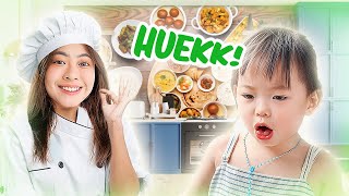 24 JAM YUKA-CHAN MAKAN MASAKAN MAMI! | a day in our life