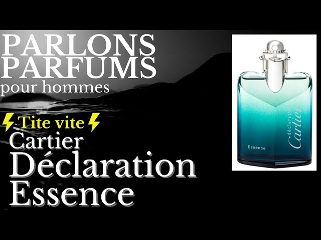 Cartier Déclaration Essence - YouTube