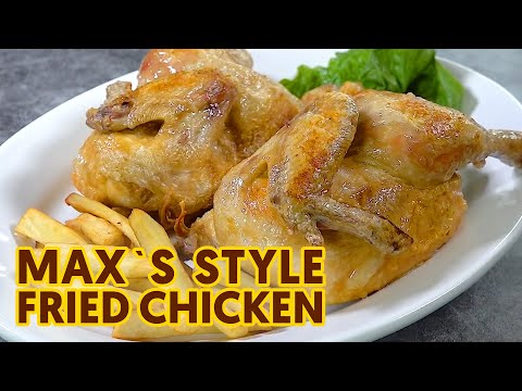 Max Fried Chicken Recipe with Sweet Potato Fries