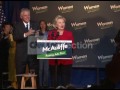 VA MCAULIFFE RALLY HILLARY CLINTON WALK UP 