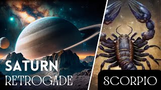 End of Saturn Retrograde 2024 for Scorpio ascendants