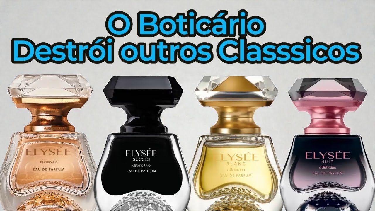 O BOTICÁRIO DESTRUIU 4 GRANDES CLÁSSICOS DA PERFUMARIA DE UMA VEZ ( NÃO ESTÁ SENDO FÁCIL ) 