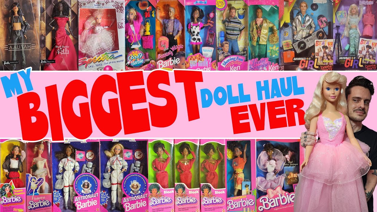 My BIGGEST Doll Haul & Unboxing Ever