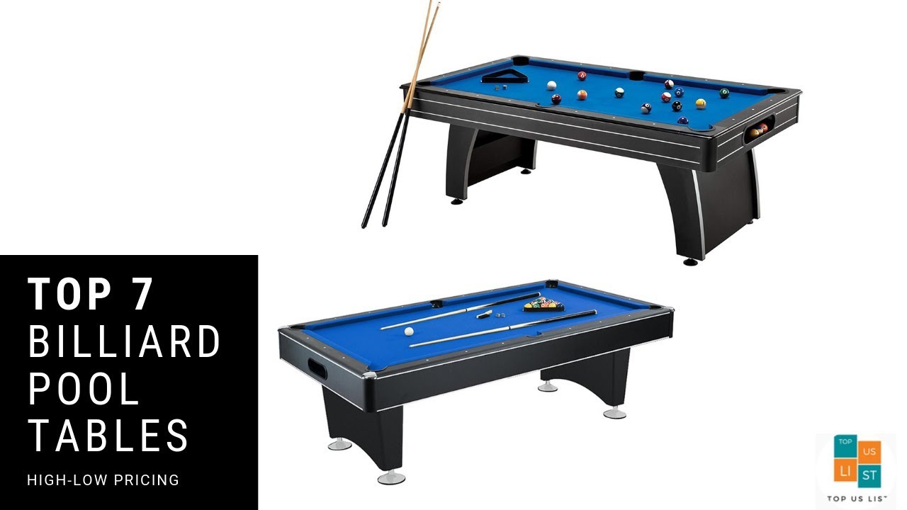 The 7 Best Billiard Pool Tables 2020 Updated List YouTube