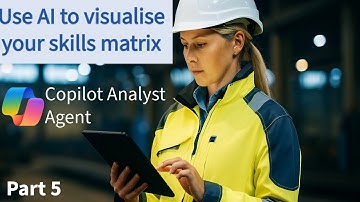 Skills Matrix in Microsoft CoPilot Analyst Agent / Skills Matrix Tutorial (Part 5)