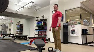 Staggered Stance Supported 3 Pt Row