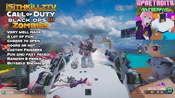 NEW Apretadita by Crepp115 is a fun challenge map with MEGATRON PANZERS! - Bo3 custom Zombies