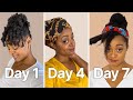 A REALISTIC WEEK In My Hair Routine For Work *Because Zoom 🙄*