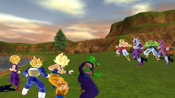 DBZ Bt3 Team Z Warriors vs Team Movie Villains – Android Showdown!