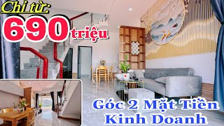 Góc 2 mặt tiền kinh doanh, đường xe ben né nhau, chỉ từ 690triệu. Gần Chợ Bình Chánh.