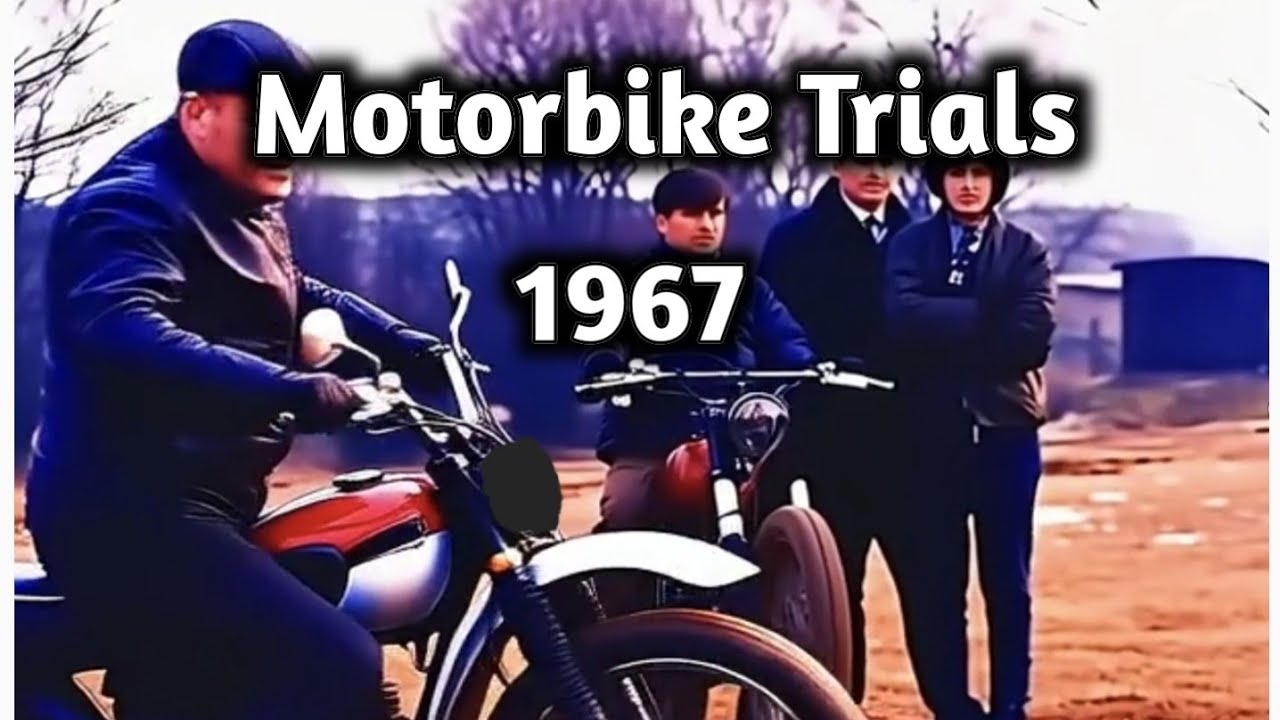 England 1967: Epic Heart-Racing Motorbike Trials!