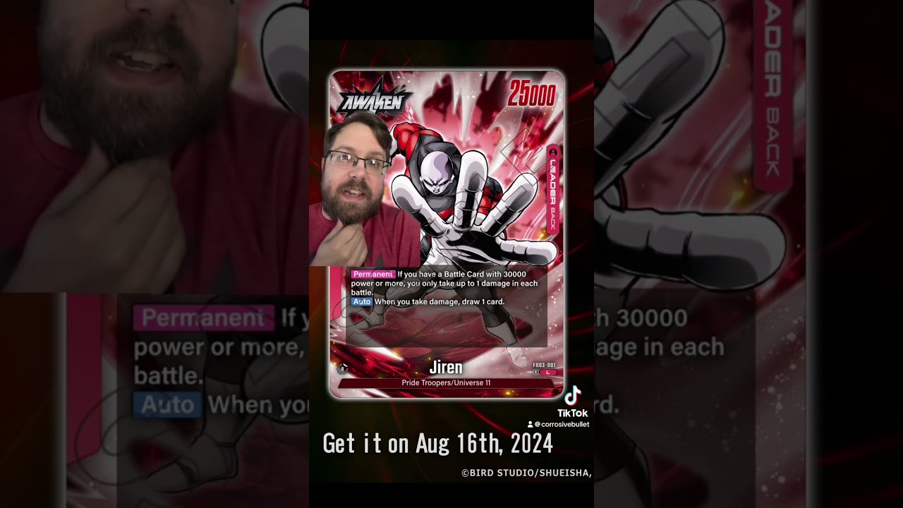 Set 3 Red Jiren Leader 