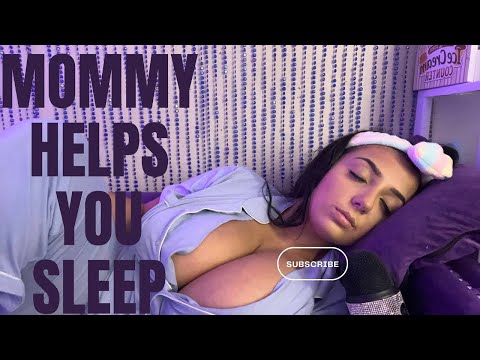 ASMR mommy helps you go back to sleep 🌚