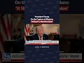 President Trump on the capture of Maduro: "It wasn't a hard decision..."