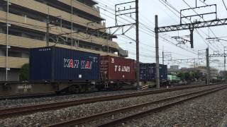 EF210-171桃太郎とEH500-56金太郎と東武野田線10030系【北大宮】