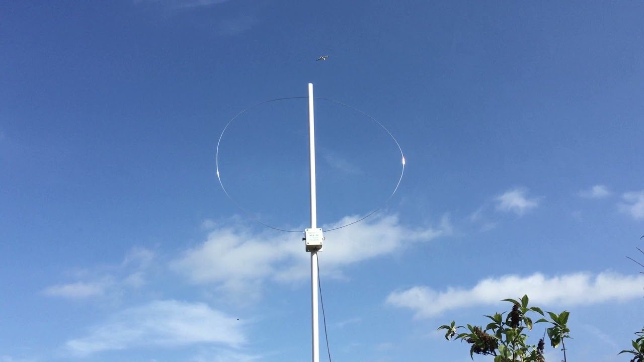 SDR portable shortwave receiver with MLA-30+ loop antenna