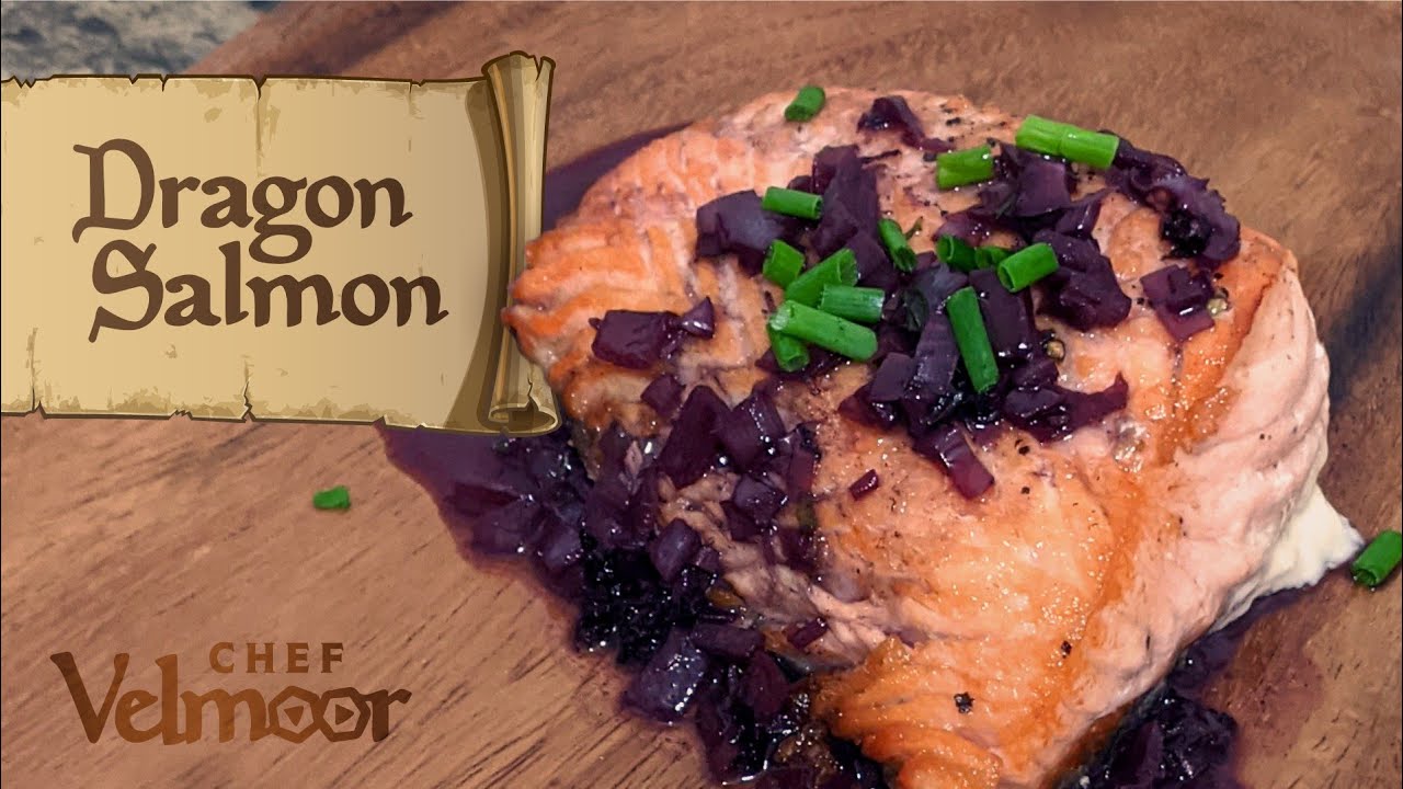 Heroes' Feast Dragon Salmon Official D&D Cookbook YouTube