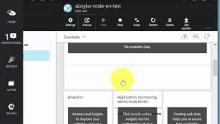 Deployment of node.js app on Azure Deploy A Node Js App On Microsoft Azure Full Tutorial Aaishika