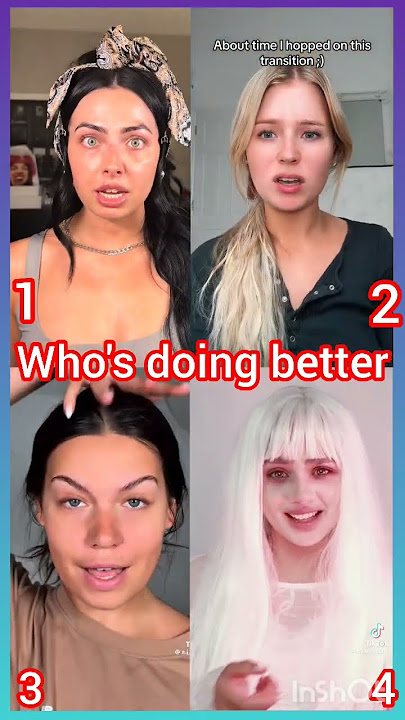 (4)Who's the best?1,2,3 or 4?#tik tok#shorts#viral