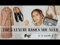 TOP 5 LUXURY MUST HAVES | Most Used Luxury Basics