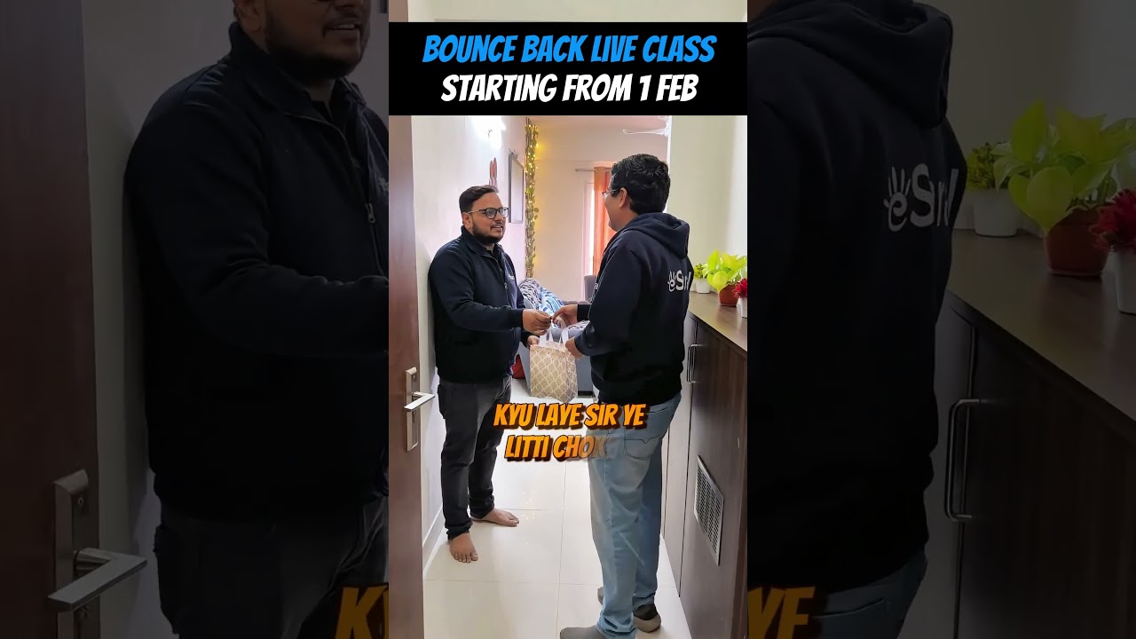 Saransh Sir की Surprise Litti Chokha Party 🥳 | Shocking Reaction 😱 