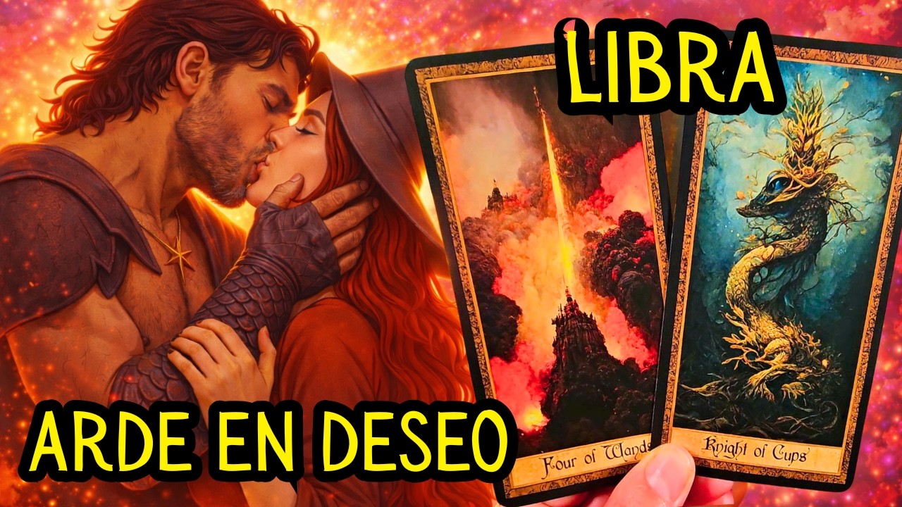 ♎LIBRA❤️‍🔥  NO AGUANTA MÁS… ARDE de DESEO POR TI💫