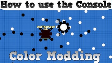 Using the Console | Basic Color modding | Diep.io