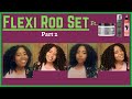 Flexi Rod Set on Blow Dried Natural Hair | Part 2| Shanika Hepburn