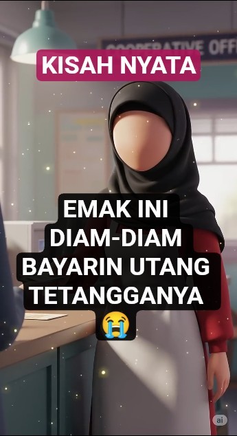 [KISAH NYATA] Emak Ini Diam-Diam Bayarin Utang Tetangganya! 😭