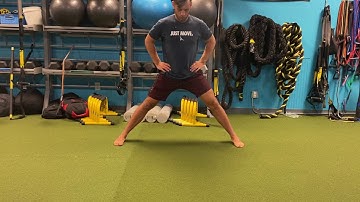 Lateral Lunge with T Spine Rotation