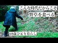 68歳ひとり暮らし 野草を採って和え物、天ぷら…春は大忙し!【しおさんの台所】