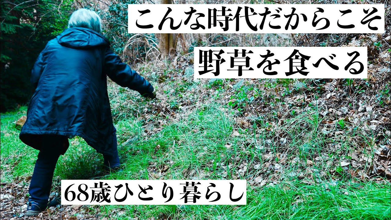 68歳ひとり暮らし 野草を採って和え物、天ぷら…春は大忙し!【しおさんの台所】