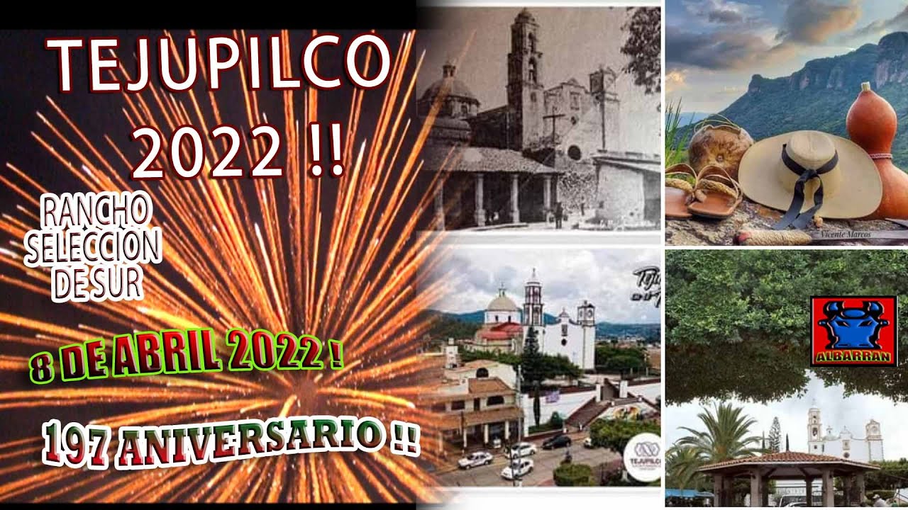 TEJUPILCO 2022' ,JARIPEOS DE FERIA,EN EL 197 ANIVERSARIO COMO MUNICIPIO