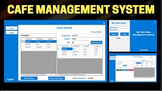 Cafe Management System || Source Code || Step by Step || C Full Project