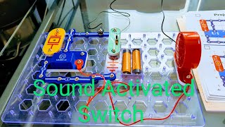 Sound Activated Switch - Elenco Snap Circuits Extreme Electronics Kit Project 3