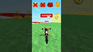 PUPPY VS MOTERCYCLEN 😱SPEED CHALLENGES #roblox#shorts