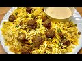 Kofti Matter Pullao With Burani Rayta ❤️ Authentic Lucknowi Winter Special Very Enjoyable Pullao ❤️