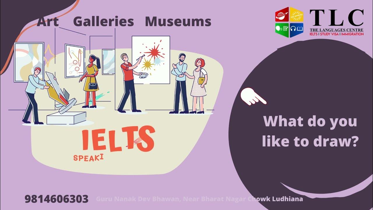 Speaking Part one IELTS Topic Art/ Art galleries / Museums YouTube