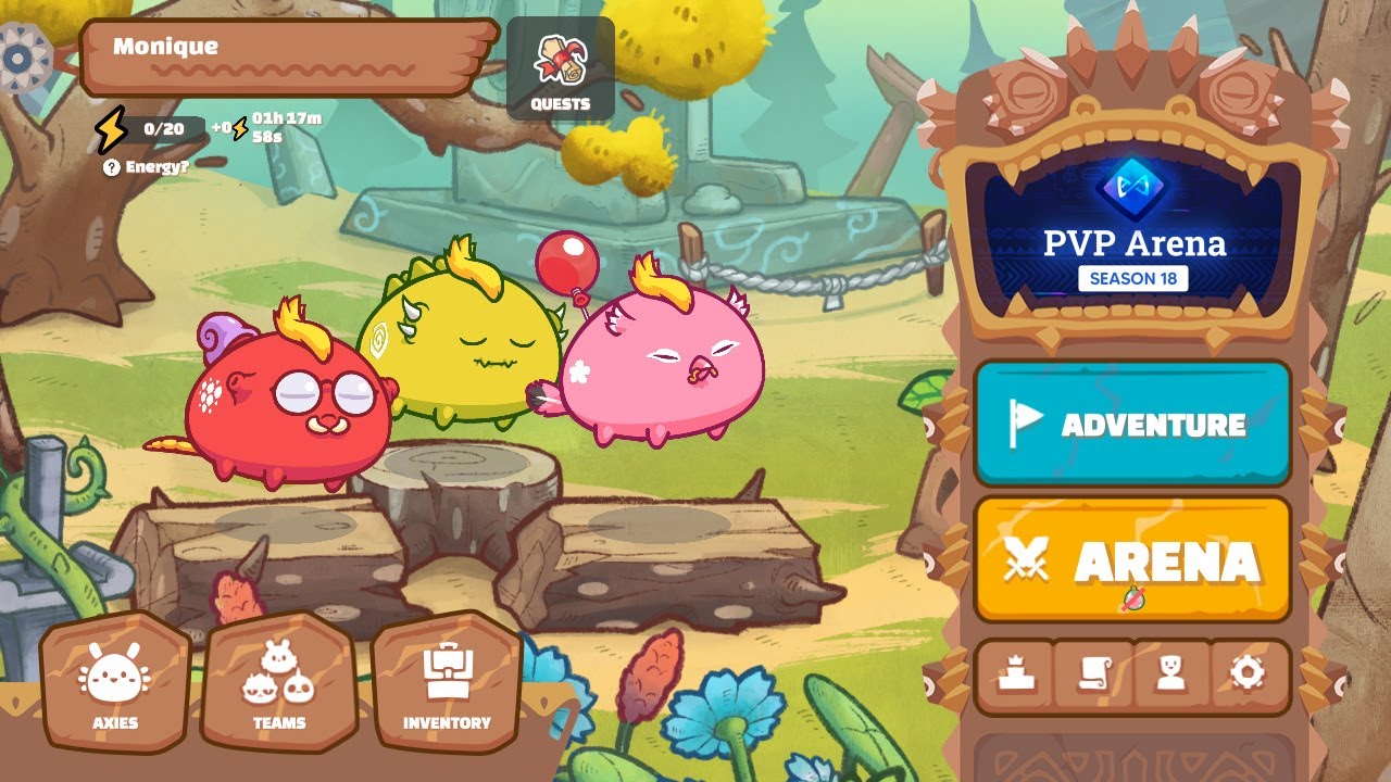 TRUMP +Balloon Pop! BBPaxie! Axie Infinity