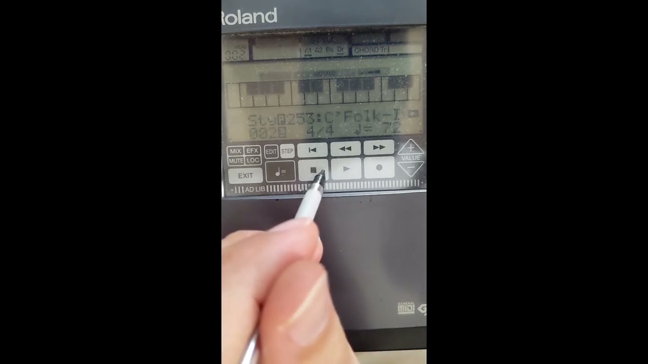Roland PMA-5 - Preset Styles - YouTube