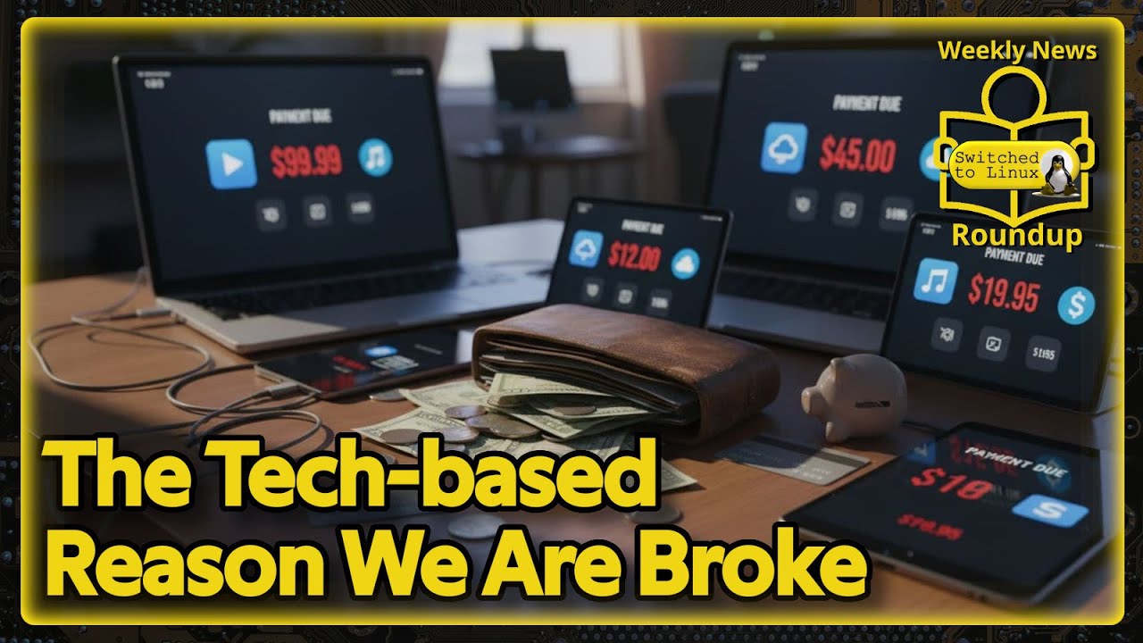 The Tech-based Reason We Are Broke | Weekly News Roundup