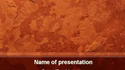 Red Velvet PowerPoint Template by PoweredTemplate.com