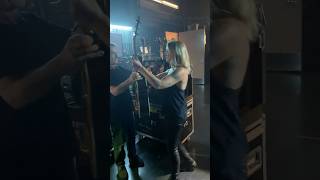 The last moments before a Sarah McLachlan show begins… #sarahmclachlan #backstage #behindthescenes