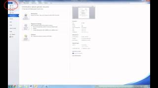 Saving a document as a PDF (Portable Document Format) screenshot 2