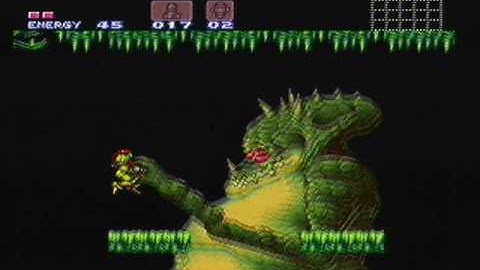 Super Metroid: defeating Kraid and getting Varia Suit - SNES