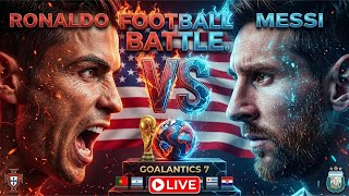 ⚽ LIVE: Football  | Soccer Clash | Ronaldo vs Messi World Cup! screenshot 4